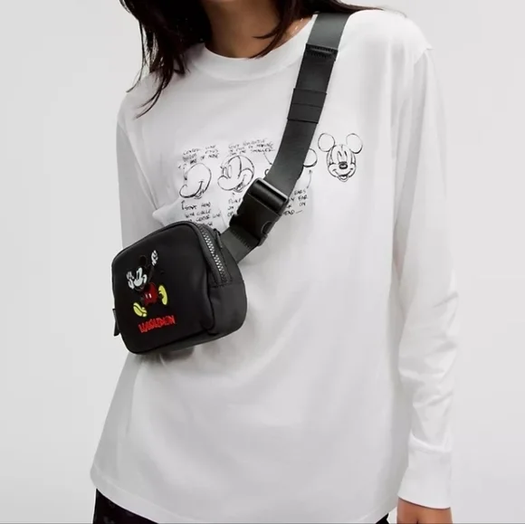 Lululemon | Disney Mickey Mouse 1L Everywhere Belt Bag Black NEW WITH TAGS! - Picture 6 of 16